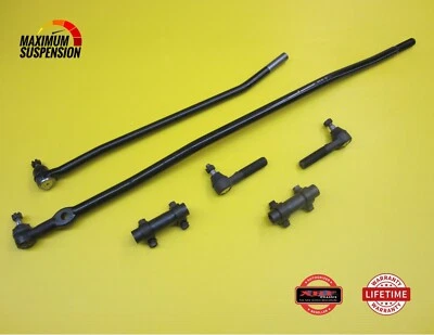 XRF Inner Outer Tie Rod Steering Kit Ford F-350 88-97 4x4 LIFETIME WARRANTY - Image 1 of 4