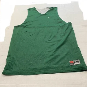 Nike Reversible Tank Top Green White Practice Jersey Size 3XL Mesh - Picture 1 of 4