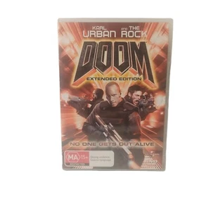 Doom (DVD) Horror Action Adventure Time Travel Game Extended Edition The Rock - Picture 1 of 12