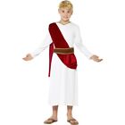 Caesar Gewand M 7-9 Jahre 128-140 cm Kinder Römer Kostüm Cäsar Römerkostüm Toga