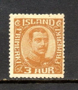 Lote de estampillas de Islandia - Scott # 109 - como nuevas con bisagras - Imagen 1 de 1