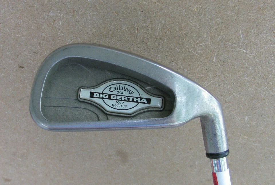 CALLAWAY BIG BERTHA X-12 4 HIERRO 23,5 GRADOS EJE DE ACERO UNIFLEX X12 Foto 1 de 4