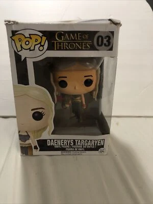 Funko Pop! Juego de Tronos #03 Daenerys Targaryen Con Dragón Verde Nuevo Foto 1 de 4
