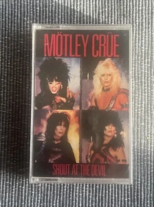 Motley Crue Shout At The Devil 1983 Elektra Asylum Cassette Tape Factory Sealed - Picture 1 of 6