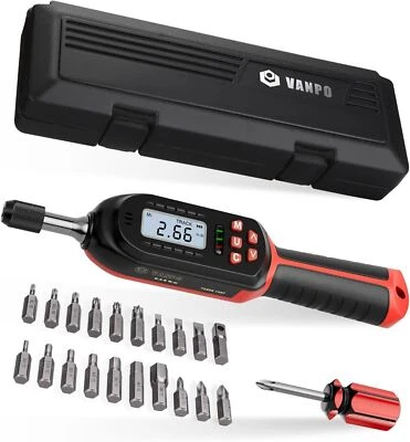 Digital Torque Screwdriver Adjustable Screwdriver 2.66-53.1 in-lbs/0.3-6 Nm G023 - Image 1 of 4