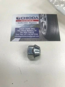 KIT 20 DADI CONICI APERTI BULLONI RUOTE 12x1.25 17MM CH 19 60° MODELLO A272 - Imagen 1 de 2