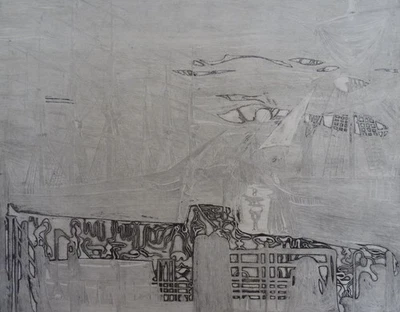 Shanty Randy Dandy O - Radierung Grunwaldt Signiert Auflage 329 - Maritim - 1968 - Bild 1 von 4