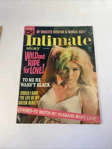 Intimate Story Magazine October 1966 Vintage erotica - Picture 1 of 2