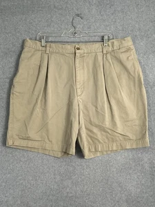 Pantalones Cortos Savane Para Hombre Talla 40 Chino Plisado Frontal Preppy Informales Exterior - Imagen 1 de 11