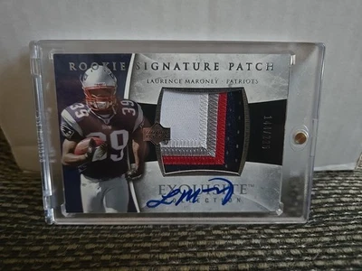 2006 EXQUISITE LAURENCE MARONEY RPA RC AUTOGRAPH 4 COLOR PATCH 144/225  WOW 121 - Image 1 of 4