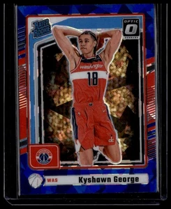 2024-25 Donruss #P-225 Kyshawn George Blue Cracked Ice Rated Rookies Preview - Picture 1 of 2