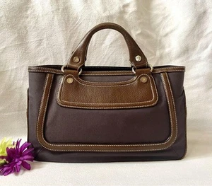 Celine Boogie Bag Campus Leather Brown/Brown - Picture 1 of 13