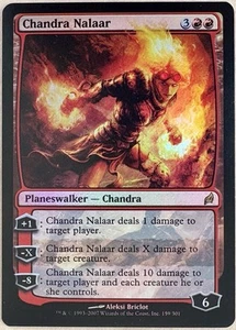 Chandra Nalaar Foil X1 Lorwyn Mtg Magic the Gathering - Picture 1 of 2