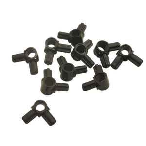 10 NEW LEGO Technic, Axle and Pin Connector Hub with 2 Perpendicular Axles Black - Picture 1 of 1