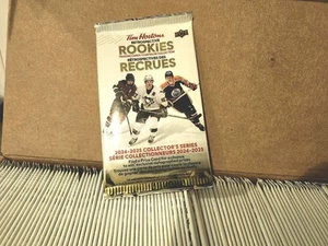 FULL BOX UNOPENED NEW 2024-25 UD TIM HORTONS RETROSPECTIVE ROOKIES 100 PACKS - Picture 1 of 3