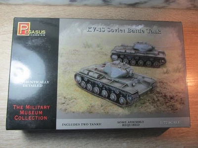 Kit de tanque de batalla soviético KV-1S 1/72 Pegasus Hobbies (a presión) #PGH-7667 Foto 1 de 4