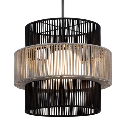 Colgante Eurofase Lighting 46632 Adén 22"W - Gris Foto 1 de 4