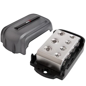 Auto Stromkabelverteiler aus Messing 3x 50/35 + 4x 20/10qmm Strom Verteiler - Bild 1 von 1