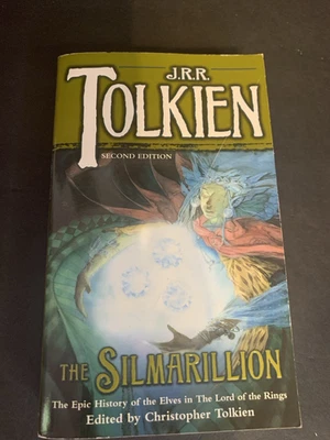 JRR Tolkien Fantasy Paperback Book Set of 4 The Silmarillion Lord Of The Rings - Image 1 of 4