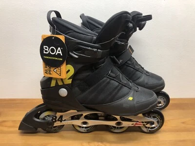 K2 Skate F.I.T. 84 BOA Inline Skates Mens Size 13 US Black - Image 1 of 4