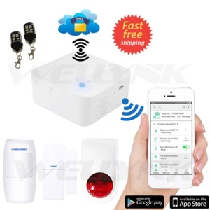 ANTIFURTO ALLARME CASA WIFI SICUREZZA WIRELESS SMART VIDEOSORVEGLIANZA - Picture 1 of 4