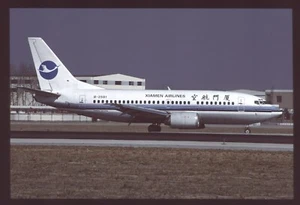 Orig 35mm Airline Dia Xiamen Airlines 737-505 B-2591 - Bild 1 von 1
