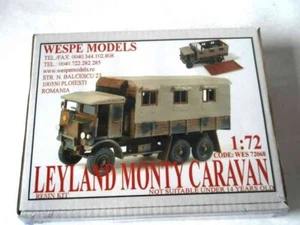 1:72 LEYLAND MONTY CARAVAN Wespe Models- resin kit 72068 - Picture 1 of 1