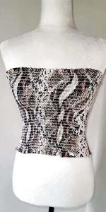 Windsor Größe Small Damen Tier-/Schlangenmuster Röhrentop/Shirt - Bild 1 von 2