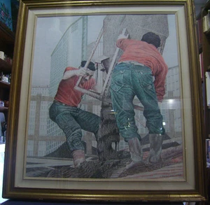 QUADRO  ANTONIO PANCERI  EDILIZIA A MILANO - Foto 1 di 1