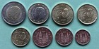 Spanien Euro KMS alle 8 Euromünzen mit 1 Cent bis 2 Euro coins Jahr nach Wahl