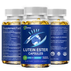 Hochdosierte Augenvitamine Mit Lutein,Zeaxanthin, Traubenkern 120 Kapseln - Bild 1 von 11