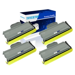 4 PKs TN360 Black Toner for Brother MFC-7345DN MFC-7345N MFC-7440N MFC-7840W - Picture 1 of 18