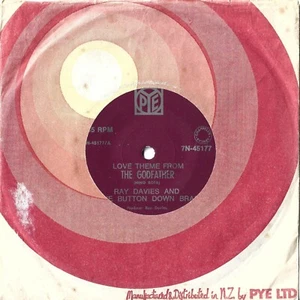 Ray Davies Button Brass Band Love Theme... Rare 1972 New Zealand 7" 45 NZ Import - Picture 1 of 1
