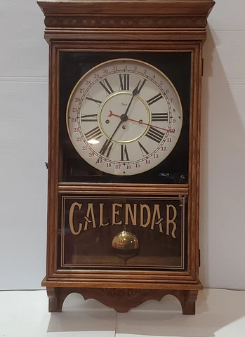 Ridgeway Regulator Calendar Wall Clock Cover