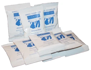 Scentsy Washer Whiffs Samples Amazon Rain Scent Lot of 9 (1.5 oz. Each) NEW - Picture 1 of 2
