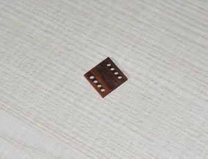 Universal Headshell Dämpfer Spacer Gewicht/Pickup Kartusche Cocobola Holz - Bild 1 von 2