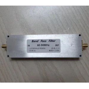 60-90MHz 3w Band Pass filter BPF for Reduce shortwave interference for Ham Radio - Picture 1 of 4