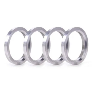 4pc 72.6 to 56.1 Aluminium Wheel Hub Centric Rings OD72.6mm ID 56.1mm Hubrings - Picture 1 of 2