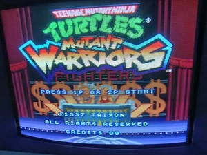 Teenage Mutant Ninja Turtles Mutant Warriors Snes Conversion ARCADE JAMMA PCB - Picture 1 of 3