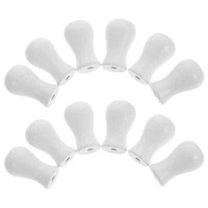 12 Pcs Wooden Pendant Accessories Window Blind Cord Pulls Safety - Picture 1 of 12