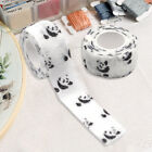 Non-woven Fabric Finger Cots Breathable Printed Pattern DIY Tools (Panda)