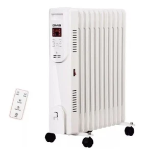 DMS Ölradiator Ölheizung Elektrische Heizung OR-11BW WLAN WiFi Heizung Weiß - Bild 1 von 3