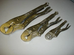 Petersen Dewitt MFG Co. Vise Grip - 10LW & 7LW & 4LW - New Vintage Parrot V-Jaw - Picture 1 of 11