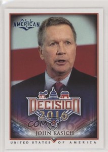 2016 Decision 2016 Blue All American John Kasich #13 3p2