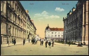 HUNGARY  1913 PC GYŐR DEÁK UTCA  @ GYŐR - Picture 1 of 2