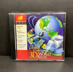 COMPTONS DELUXE 3D WORLD ATLAS Windows 95 - Picture 1 of 5