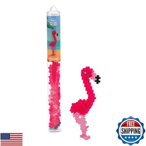 PLUS PLUS 3D Animal Figurine Building Block Set, 70 Mini Interlocking Puzzle - Imagen 1 de 5