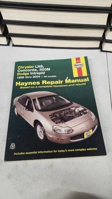 Haynes 25026 • Chrysler LHS Concorde 300M Dodge Intrepid 1998-2004 manual de reparación Foto 1 de 4