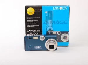 y2k digicam Minolta DiMAGE F100 Compact Digital Camera for beginer 2000s - Picture 1 of 7