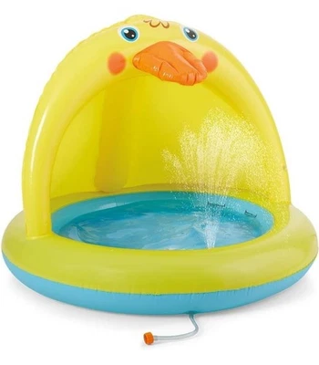 Shade Baby Pool, Sprinkle&Splash Play Pool, Outdoor Duck 39"..............164 - Image 1 of 4